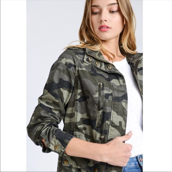 Last! Camouflage Pattern jacket with pocket - Picture 5 of 6